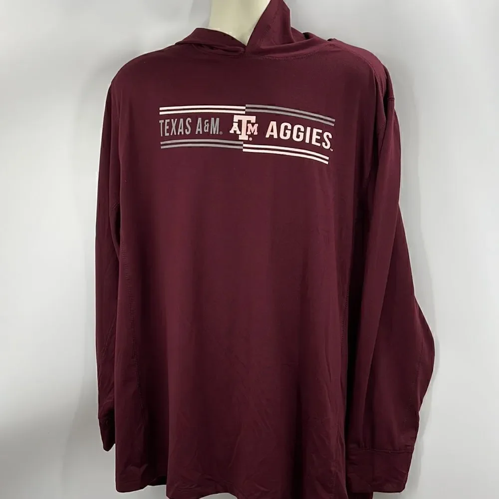 Texas A&M long sleeve men’s hoodie XXL